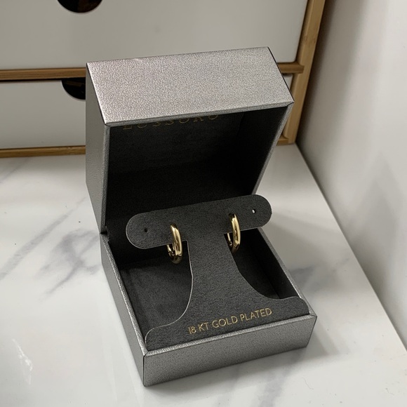 lussoro gold plated huggies - Picture 2 of 6